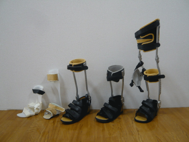 様々な短下肢装具